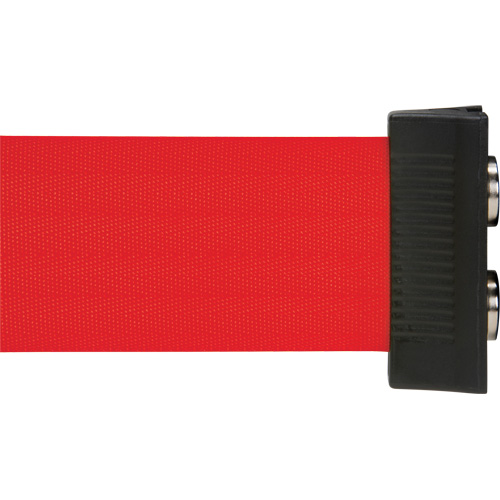 Barri&egrave;re &agrave; fixation murale avec ruban magn&eacute;tique, Acier, Fixation par vis, 7', Ruban Rouge Auto Electric Service Ltd.