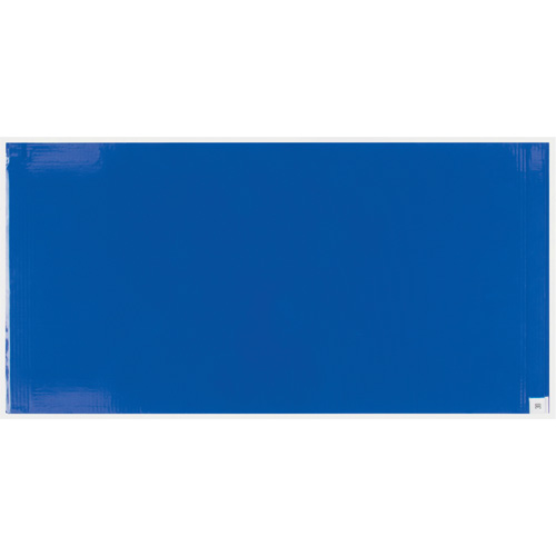 Peel-Away Cleanroom Mats & Frame Kit, 1.57 mils Thick, 24" W, 3-3/4' L x Blue Auto Electric Service Ltd.