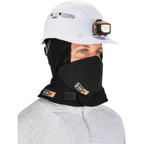 Doublure de casque de s&eacute;curit&eacute; d'hiver r&eacute;sistante au feu N-Ferno avec cache-bouche Auto Electric Service Ltd.