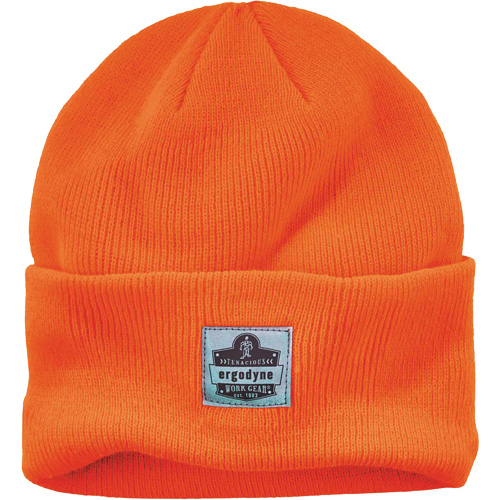 N-Ferno&reg; Rib Knit Beanie Hat, One Size, Orange Auto Electric Service Ltd.