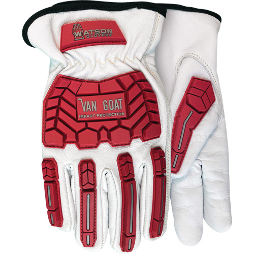 Gants r&eacute;sistant aux impacts et aux coupures Van Goat, T-petit, Paume en Ch&egrave;vre, Poignet &agrave; enfiler Auto Electric Service Ltd.