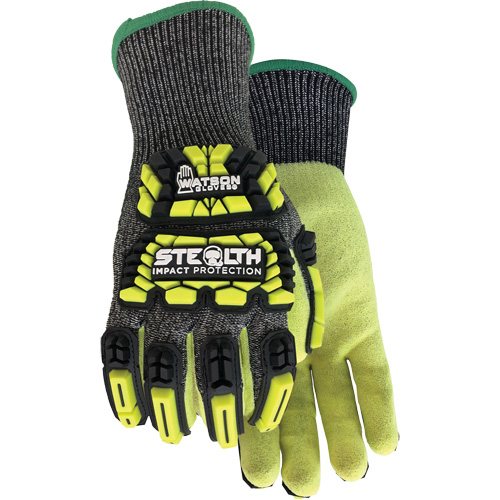 Gants r&eacute;sistants aux coupures et aux chocs Stealth Dog Fight, Grand, Paume en Fibre de verre/PEHP/Nylon/Spandex, Poignet Poignet en tricot Auto Electric Service Ltd.