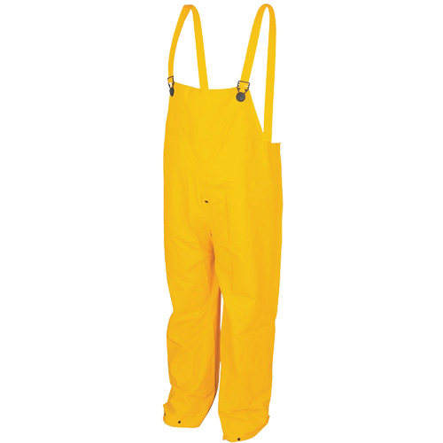 Pantalons &agrave; bavette imperm&eacute;ables de s&eacute;rie classique, Grand, Polyester/PVC, Jaune Auto Electric Service Ltd.