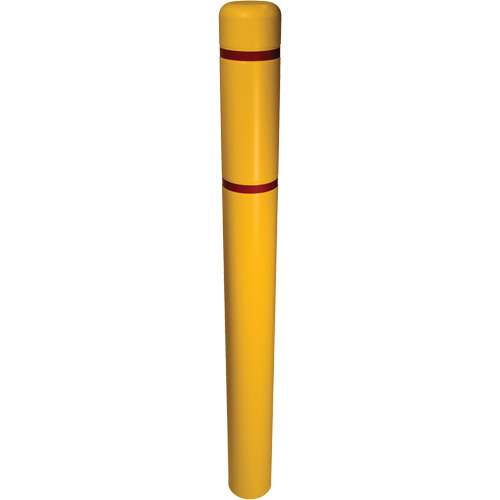 Couvre-bollard, 6" dia. x 52" l, Jaune Auto Electric Service Ltd.