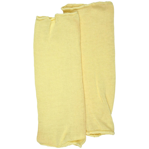 Manchon r&eacute;sistant &agrave; la coupe Cut Pro 1 couche, Kevlar, 10", ASTM ANSI niveau A2, Jaune Auto Electric Service Ltd.