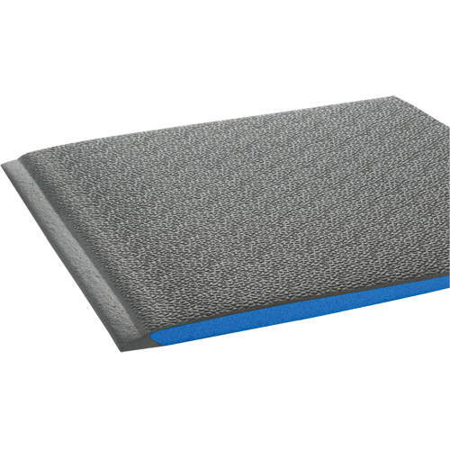 Tapis ergonomiques Wear-Bond Comfort-King, Rugueux, 2' x 3' x 9/16", Gris, Mousse de vinyle Auto Electric Service Ltd.