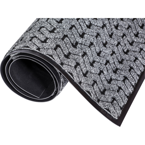 Tire-Track Performance Entrance Mats, Wiper/Scraper, 4' x 8' x 3/8", Grey Auto Electric Service Ltd.