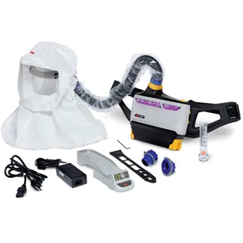 Versaflo Powered Air Purifying Respirator Easy Clean Kit, Loose Fitting Hood & Faceshield, Lithium-Ion Battery Auto Electric Service Ltd.
