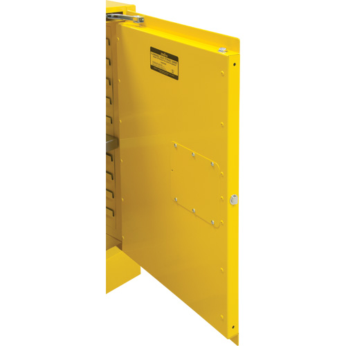 Flammable Storage Cabinet, 12 gal., 1 Door, 23" W x 35" H x 18" D Auto Electric Service Ltd.