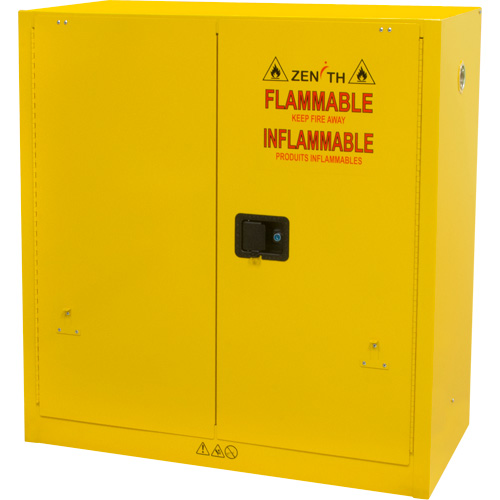 Armoire pour produits inflammables, 30 gal., 2 Porte(s), 43" La x 44" h x 18" p Auto Electric Service Ltd.