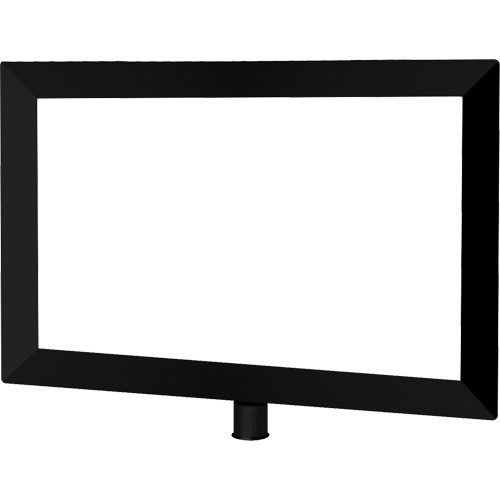 Heavy-Duty Horizontal Sign Holder for Classic Posts, Black Auto Electric Service Ltd.
