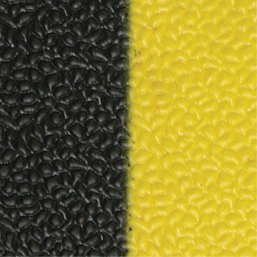 Tapis antifatigue Airsoft, Rugueux, 3' x 5' x 3/8", Noir/Jaune, &eacute;ponge en PVC Auto Electric Service Ltd.