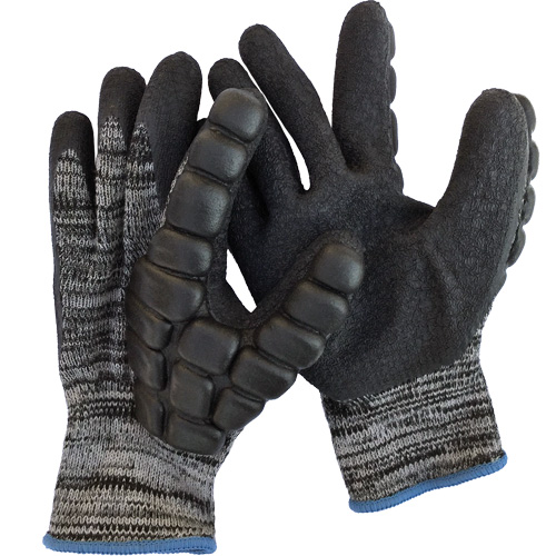 Anti-Impact Coated Hammer Gloves, 8/Medium, Synthetic Palm, Elastic Cuff Auto Electric Service Ltd.