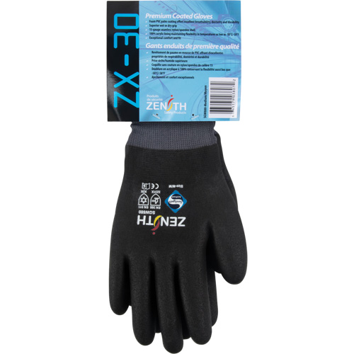 ZX-30° Premium Coated Gloves, X-Large, Foam PVC Coating, 15 Gauge, Nylon Shell Auto Electric Service Ltd.