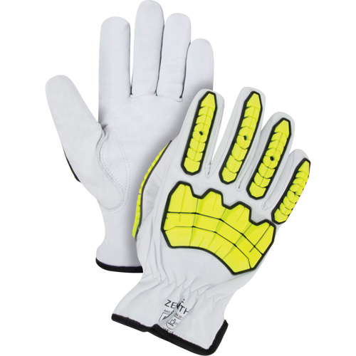 Impact & Cut Resistant Gloves, 2X-Large, Goatskin Palm, Driver Cuff Auto Electric Service Ltd.