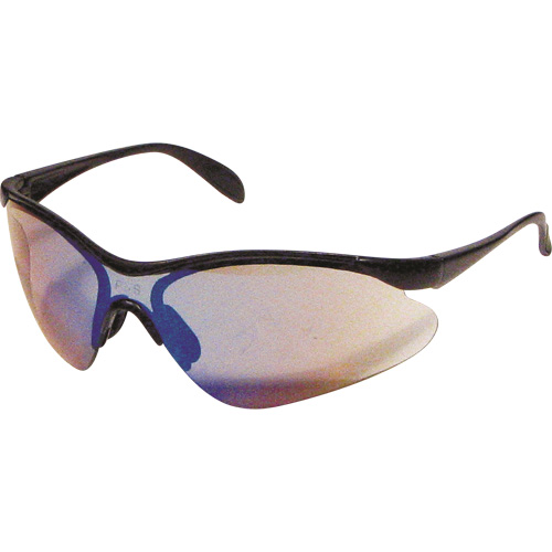 Lunettes de s&eacute;curit&eacute; Miranda, Lentille Miroir bleu, Anti-&eacute;gratignures, R&eacute;pond ou surpasse la norme CSA Z94.3 Auto Electric Service Ltd.
