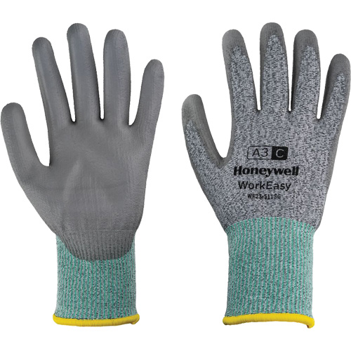 WorkEasy Cut Protective Gloves, Size 6/X-Small, 13 Gauge, Polyurethane Coated, HPPE/Glass Fibre Shell, ASTM ANSI Level A3/EN 388 Level C Auto Electric Service Ltd.