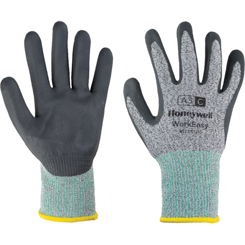WorkEasy Cut Protective Gloves, Size 6/X-Small, 13 Gauge, Foam Nitrile Coated, HPPE/Glass Fibre Shell, ASTM ANSI Level A3/EN 388 Level C Auto Electric Service Ltd.