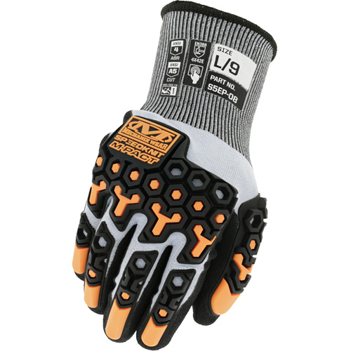 Gants antichocs r&eacute;sistants aux coupures SpeedKnit M-Pact, Taille 7/Petit, Calibre 18, Rev&ecirc;tement Nitrile, Enveloppe en PEHP/Tungst&egrave;ne, ASTM ANSI niveau A5/EN 388 niveau E Auto Electric Service Ltd.