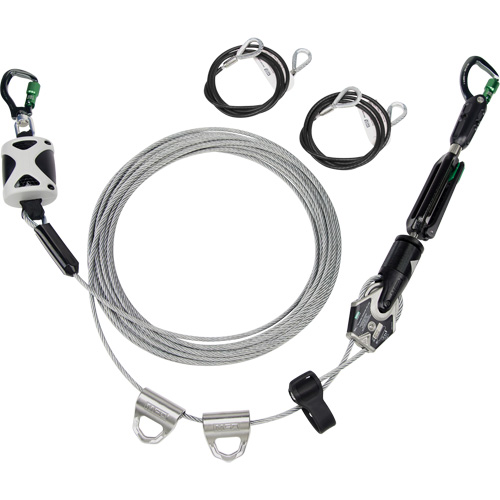 Temporary Horizontal Lifeline, Galvanized Cable Auto Electric Service Ltd.