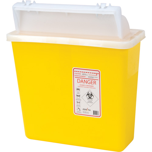 Contenant pour objets pointus et tranchants, Capacit&eacute; de 4,6 L Auto Electric Service Ltd.