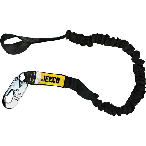 Arc Flash Shock Absorbing Lanyard, 6', Locking Snap Hook Center, Choke-Off Loop Leg Ends, Nylon Auto Electric Service Ltd.