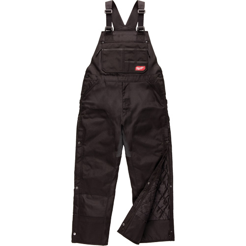 GridIron Short Length Zip-To-Thigh Bib Overall, Men's, 2X-Large, Black Auto Electric Service Ltd.