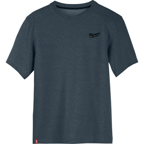 Hybrid Work Tee Shirt, Men's, Small, Blue Auto Electric Service Ltd.