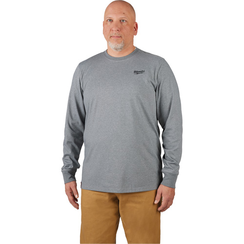 T-shirt de travail hybride, Hommes, Petit, Gris Auto Electric Service Ltd.