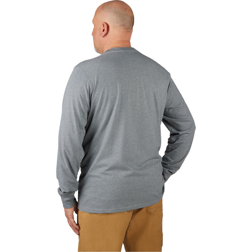 T-shirt de travail hybride, Hommes, Petit, Gris Auto Electric Service Ltd.