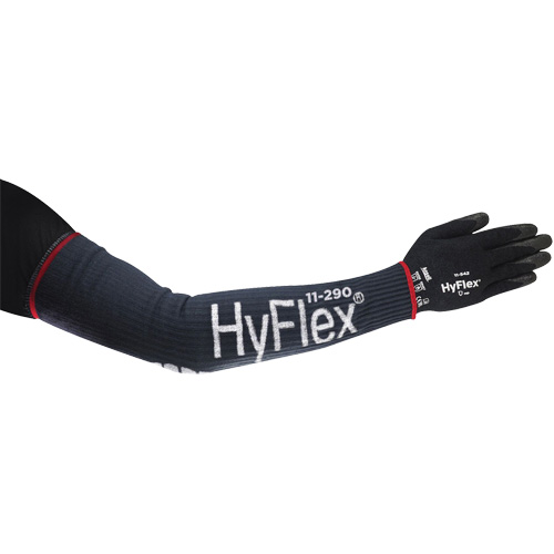 Manchon de compression &eacute;troit et long HyFlex, 18", Kevlar/Polyamide/Spandex/Acier inoxydable, Bleu Auto Electric Service Ltd.