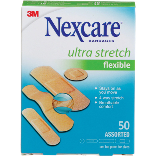 Nexcare Ultra Stretch Bandages, Assorted, Plastic, Non-Sterile Auto Electric Service Ltd.