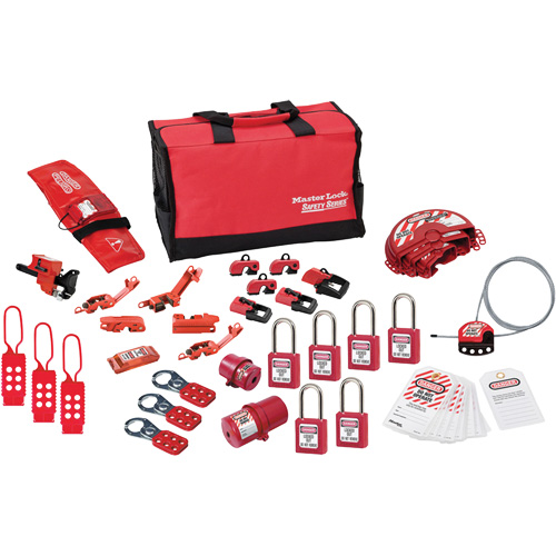 Premier Lockout Kit with Zenex Thermoplastic Locks, Electrical/Valve Kit, 34 Components Auto Electric Service Ltd.