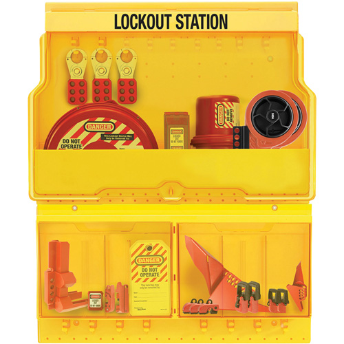Station de cadenassage pour vannes et appareils &eacute;lectriques de luxe et de qualit&eacute; sup&eacute;rieure, Cadenas Aucune, Capacit&eacute; de 32, Cadenas Non compris Auto Electric Service Ltd.