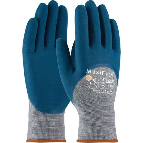 ATG MaxiFlex&reg; Comfort Seamless Knit Gloves, Large, Nitrile Coating, 15 Gauge, Nylon Shell Auto Electric Service Ltd.