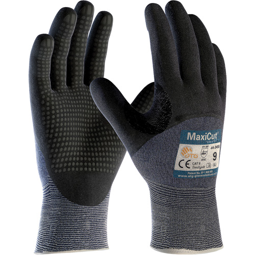 ATG MaxiCut&reg; Ultra DT, Size Large, 15 Gauge, Nitrile Coated, Engineered Yarn Shell, ASTM ANSI Level A3/EN 388 Level 5/EN 388 Level C Auto Electric Service Ltd.