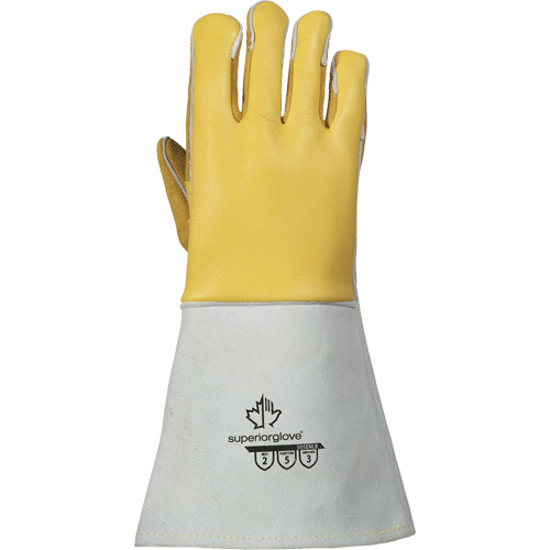 Gants de soudage TIG, Cuir fleur de d'&eacute;lan, Taille Petit Auto Electric Service Ltd.