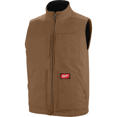 Heavy-Duty Sherpa-Lined Vest, Men's, Small, Brown Auto Electric Service Ltd.