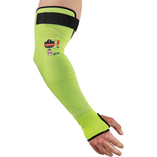 Manche de protection contre la coupe ProFlex 7941-PR, TenaLux, 18", ASTM ANSI niveau A4/EN 388 niveau D, Lime haute visibilit&eacute; Auto Electric Service Ltd.