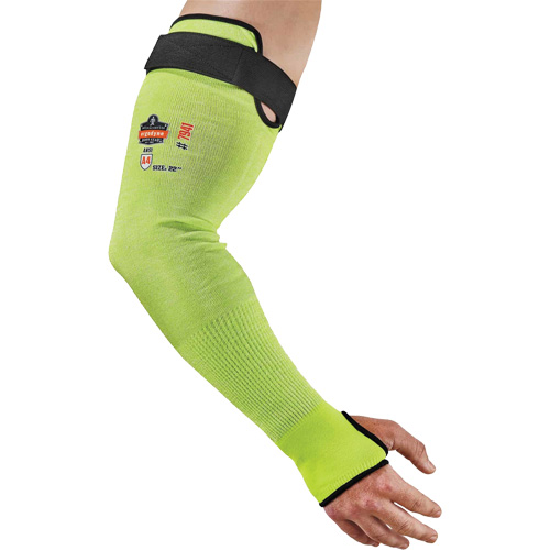 Manche de protection contre la coupe ProFlex 7941-PR, TenaLux, 22", ASTM ANSI niveau A4/EN 388 niveau D, Lime haute visibilit&eacute; Auto Electric Service Ltd.