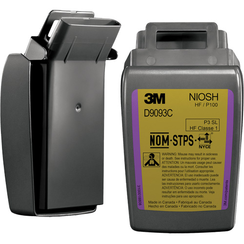 Secure Click Hard Case Filter with Hydrogen Fluoride & Nuisance Level OV/AG Relief, Particulate Filter, Organic Vapour/Acid Gas/P100 Auto Electric Service Ltd.