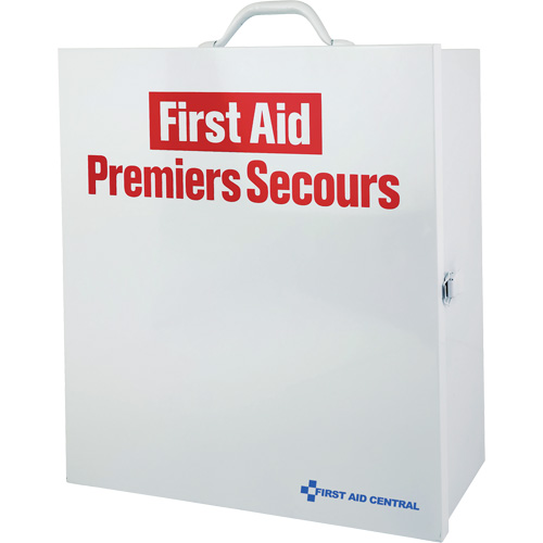 Armoire pour premiers soins SmartCompliance, R&eacute;pond &agrave; la norme CSA Z1220-17 type 2 environnements &agrave; faible risque, Moyen (26-50 travailleurs) Auto Electric Service Ltd.