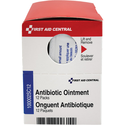 Recharge de traitement de premiers soins topique au zinc &agrave; bacitracine SmartCompliance, Onguent, Antibiotique Auto Electric Service Ltd.