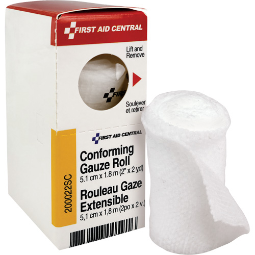 Recharge de bandage en gaze &eacute;tirable et conforme SmartCompliance, Rouleau, 6' lo x 2" la, St&eacute;rile, Dispositif m&eacute;dical Classe 1 Auto Electric Service Ltd.