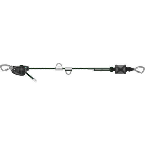 60' Rope Temporary Horizontal Lifeline, Kernmantle Auto Electric Service Ltd.