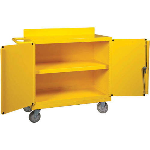 Chariot central de contr&ocirc;le des d&eacute;versements, 18" lo x 38,375" la x 36" h Auto Electric Service Ltd.