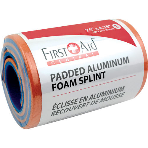 Splint, Multipurpose, Aluminum Foam Padded, 24", Non-Medical Auto Electric Service Ltd.