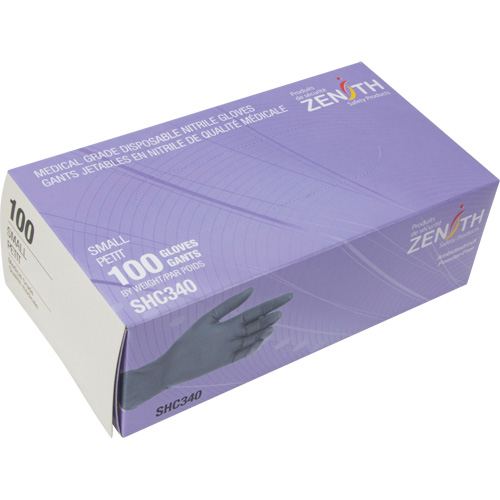 Medical Grade Disposable Gloves, Small, Nitrile, 6-mil, Powder-Free, Black, Class 2 Auto Electric Service Ltd.