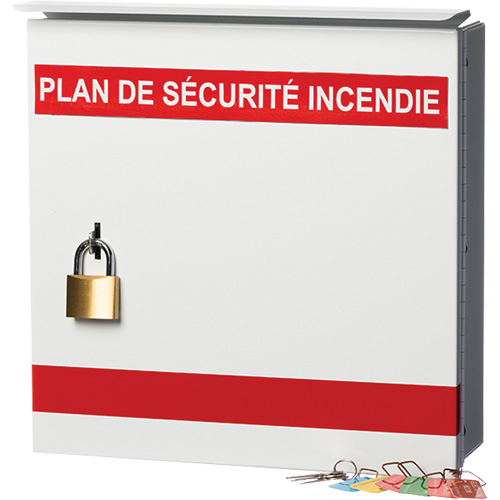 Boîte pour plan de s&eacute;curit&eacute; en cas d'incendie Auto Electric Service Ltd.