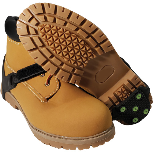 Icetred Heel Traction Device, Rubber/Tungsten Carbide, Stud Traction, One Size Auto Electric Service Ltd.